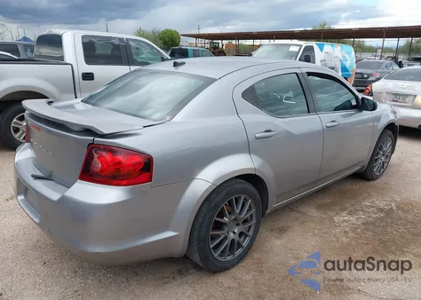 2013 Dodge Avenger Se z USA, uszkodzony, nr VIN 1C3CDZAB1DN537706